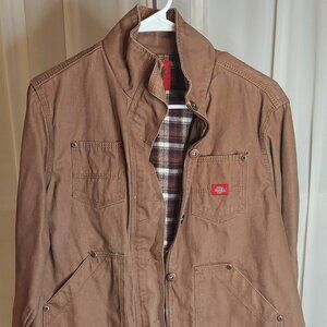 Women's Dickies Workwear Brown Jacket Size Large